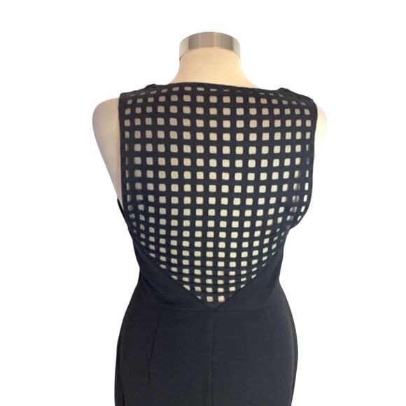 Asos faux wrap draped cut out back dress - Picture 4 of 6